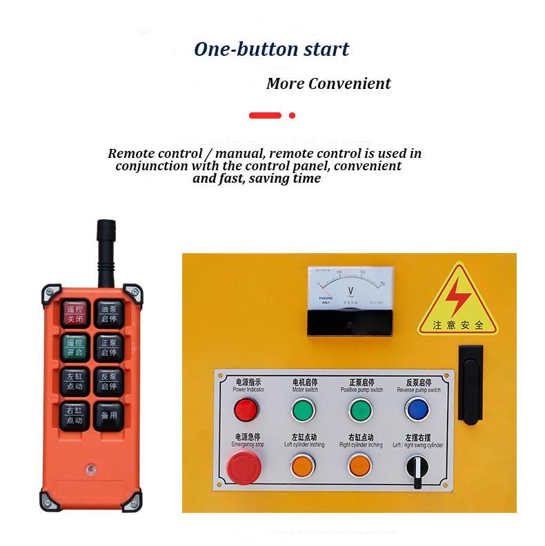 Mini Hydraulic Type Concrete Pump Cement Mortar Conveying Pump for Pouring Use