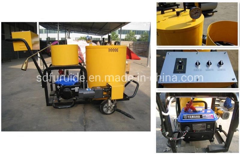 60L Small Hand Push Type Road Asphalt Crack Sealing Filling Machine Price Fgf-60