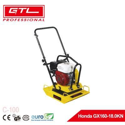 Honda Engine Vibratory Plate Compactor Tamper for Gravel Soil Compaction
