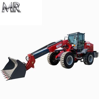 Tl3500 Telescopic Boom Long Arm High Dump Heavy Wheel Loader