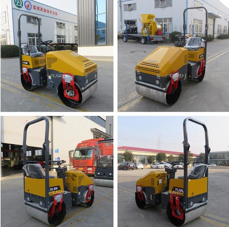 1 Ton Baby Road Roller Asphalt Road Compactor Roller for Sale