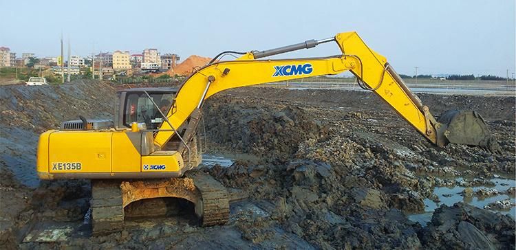 Chinese XCMG Xe135b 13ton Crawler Excavator for Sale