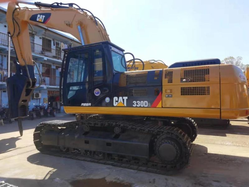 Cat 330d2 Excavadora Usada Excavatrice 30 Ton Crawler Second Hand Track Construction Machinery Large Medium Used Excavator Excavators 320 325 329 330 Price