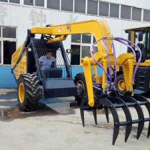 High durable 3 wheels sugarcane loader for harvest