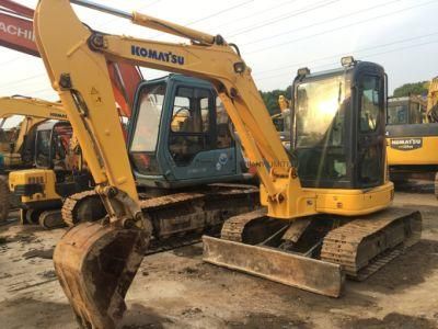 Second Hand 5t Mini Small Digger Komatsu PC55mr Mini Crawler Excavator