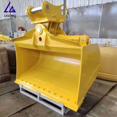 High-Capacity Swing 45 Degrees Left and Right Excavator Tilt Bucket