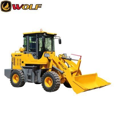 China Low Price 1.6 Ton Construction Equipment Tractors Wheel Loader
