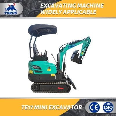 Te17 Construction Works Sri Lanka Construction Works Hot Sell Customizable Mini Excavator for Sale Mini Excavator