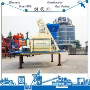 Electric Js1000 Automatic Skip Hopper Double Shaft Concrete Mixer with Lift Price