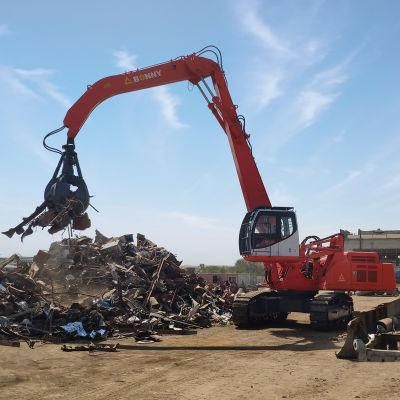 Bonny Wzy43-8c 43ton Crawler Material Handling Material Handler for Scrap Metal Recycling