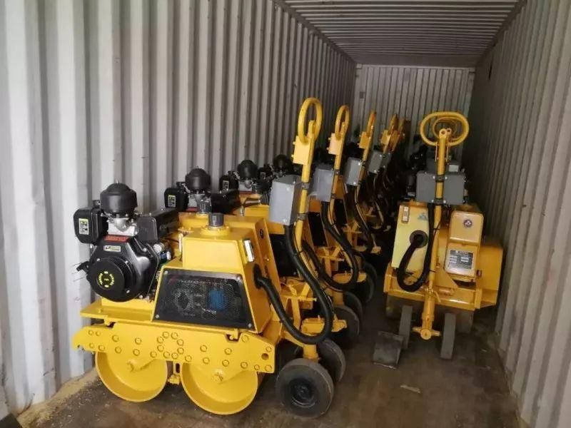 Lutong Vibratory/Static Roller Compactor 0.8 Ton Road Roller with Cheap Price