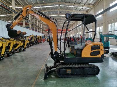 Direct Factory 2ton Hydraulic Crawler Excavator Digger Machine for Construction Home