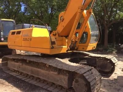 Used Hydraulic Excavator Hyundai R220LC-5 Excavator Low Price High Quality