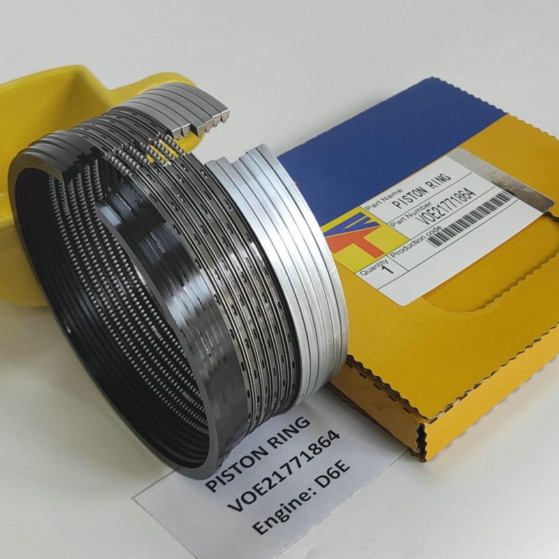 High Quality Diesel Engine Mechanical Parts Piston Ring Voe21771864 for Excavator Engine D6e Generator Set