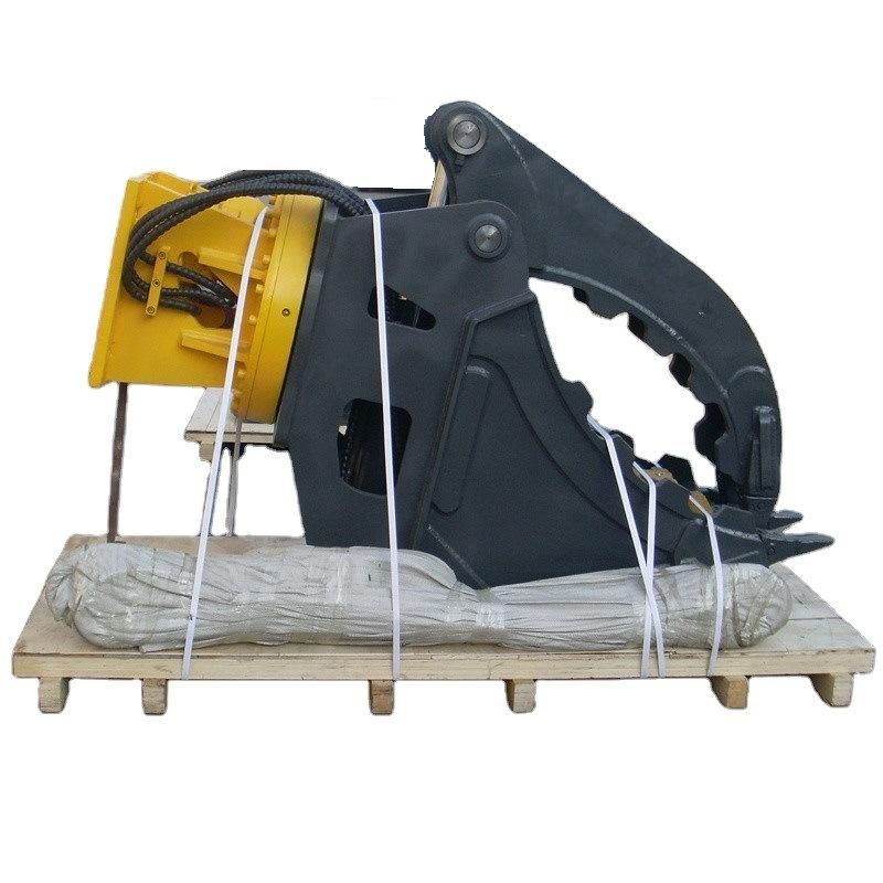 Construction Machinery Hydraulic Log Grapple Thumb Bucket Grapple