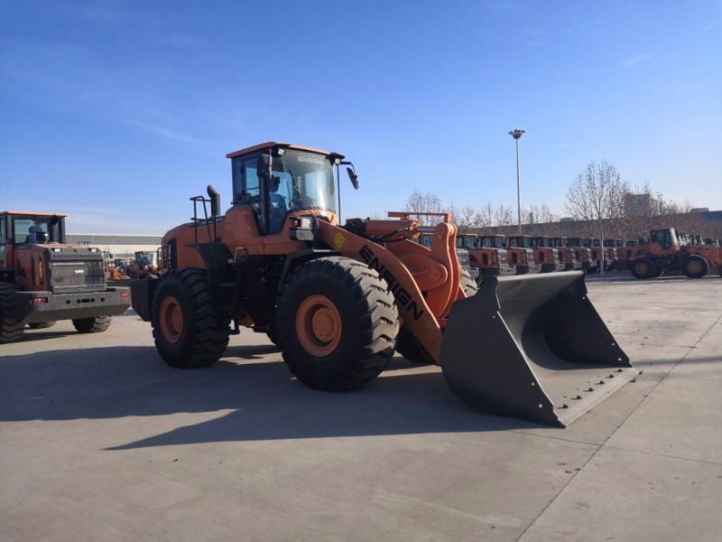 Ensign, Front End Wheel Loader, Front Wheel Loader, 3.5m3 Bcuket, Made in China, Yx667 6ton Lift CE