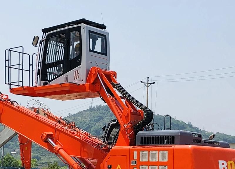 China Wzyd55-8c Bonny 55 Ton Hydraulic Material Handler with Shells for Loose Material