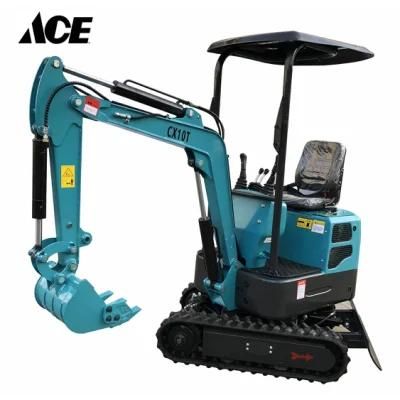 Excavator Mini Cx1-2t Digger with Bucket China Manufacture with Competitive Price