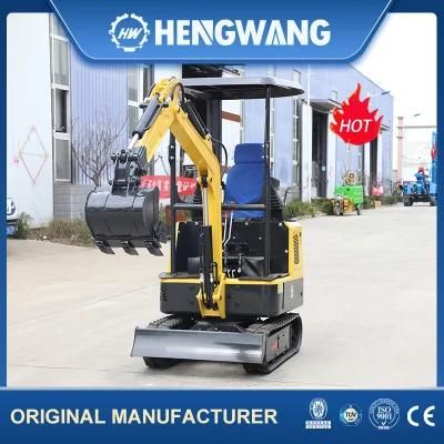 CE Compact 1.5 Ton Mini Excavator for Garden
