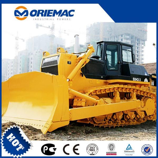 5% Discount Shantui Crawler Bulldozer SD42-3 420HP Big Bulldozer 52 Ton