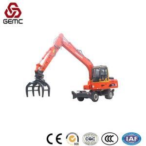 Motor Hydraulic Orange Peel Scrap Steel Grabber