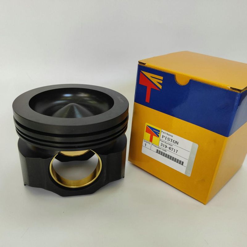 High-Performance Diesel Engine Engineering Machinery Parts Piston 319-6717 for Wheel Loaders Parts E390d C18 C27 C32 Generator Set Diameter 145mm
