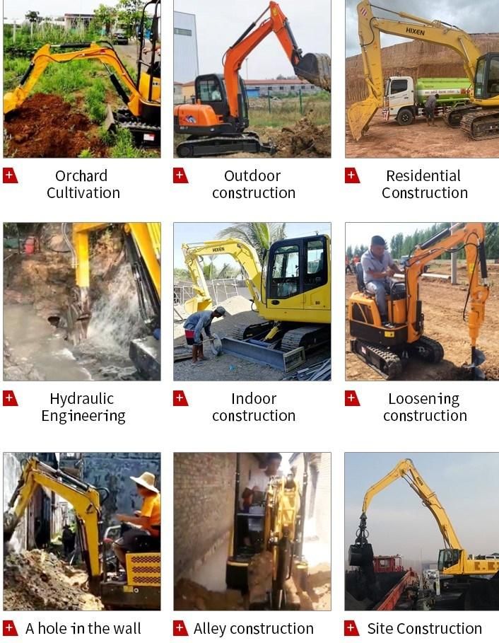 Free Shipping! High Quality Mini Excavators Cheap Price for Sale