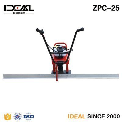 Zpc-25 Concrete Vibrating Screed Pavement Machinery Concrete Surface Finishing Equipment