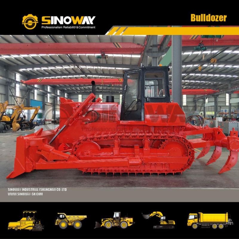 Earthmoving Crawler Tractor 165HP Bulldozers