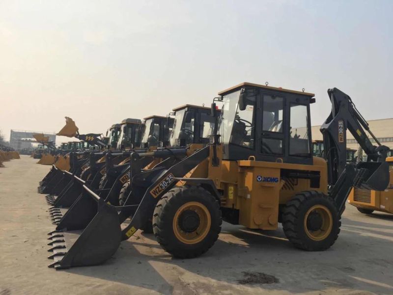 XCMG Loader Backhoe Wz30-25 Chinese New 4X4 Wheel Excavator and Backhoe Loader for Sale