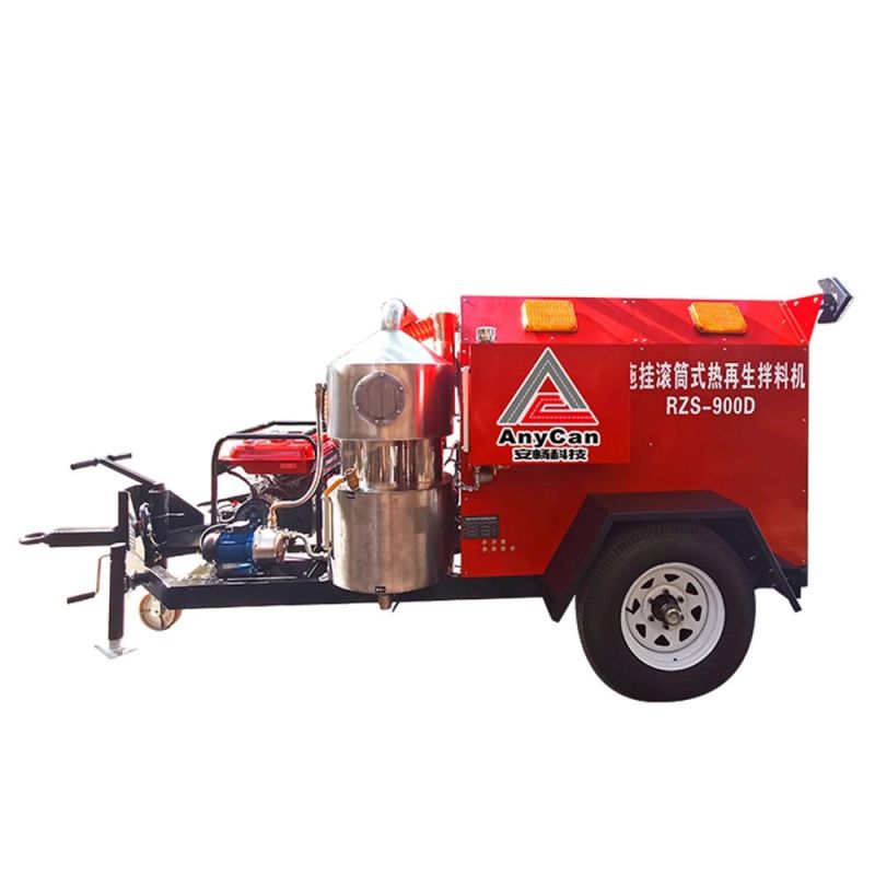 Mobile Towing Strong Power Asphalt Recycling Machine for Road Repair