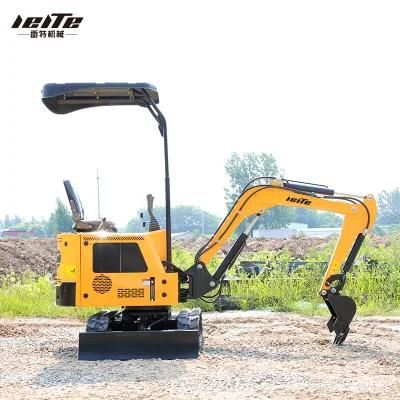 Hot Sale Garden Use 1 Ton Excavator Mini for Sale 1000kg Home Use Excavator