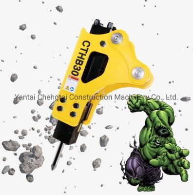 Construction Machinery Tools PC30 3cx Hydraulic Breaker for Demolition