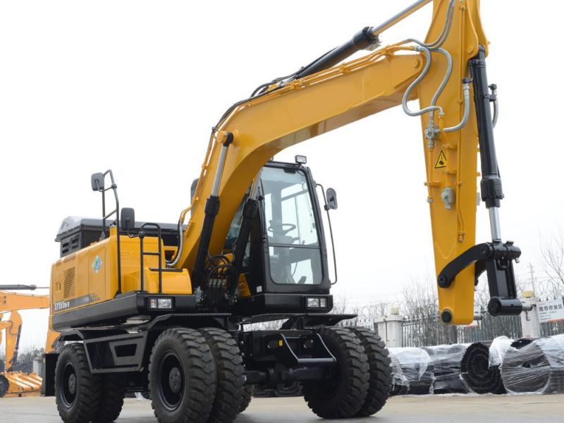 Sy135c 14 Ton Crawler Mini- Crawler Excavator China Digging Trencher The Best Price