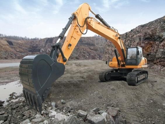 26 Ton Crawler Excavator Road Construction Machines