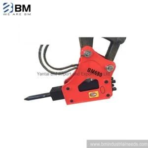 Construction Excavator Chisel 68mm Bm680 Hydraulic Rock Breaker Parts for 4-6 Ton