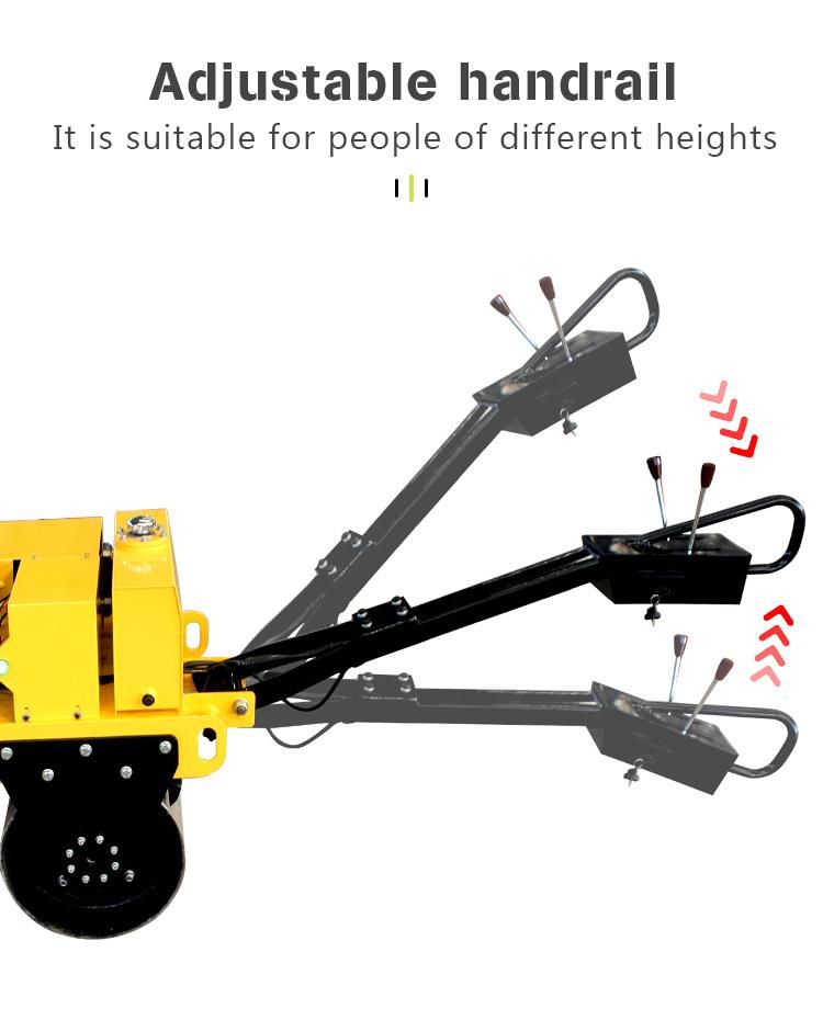 60cm Hand Push Changchai Diesel Hydraulic Vibrating Pavement Roller Compactor