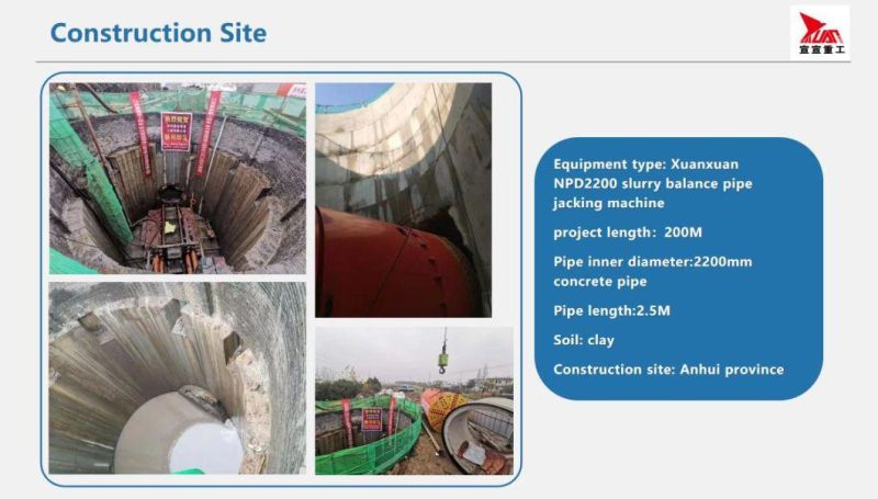 Gbm Intermediate Jacking Station with 3000mm Machine for Long Jacking Distance