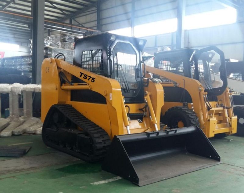 Luyue EPA Crawler Skid Steer Loader 1 Ton Ts75