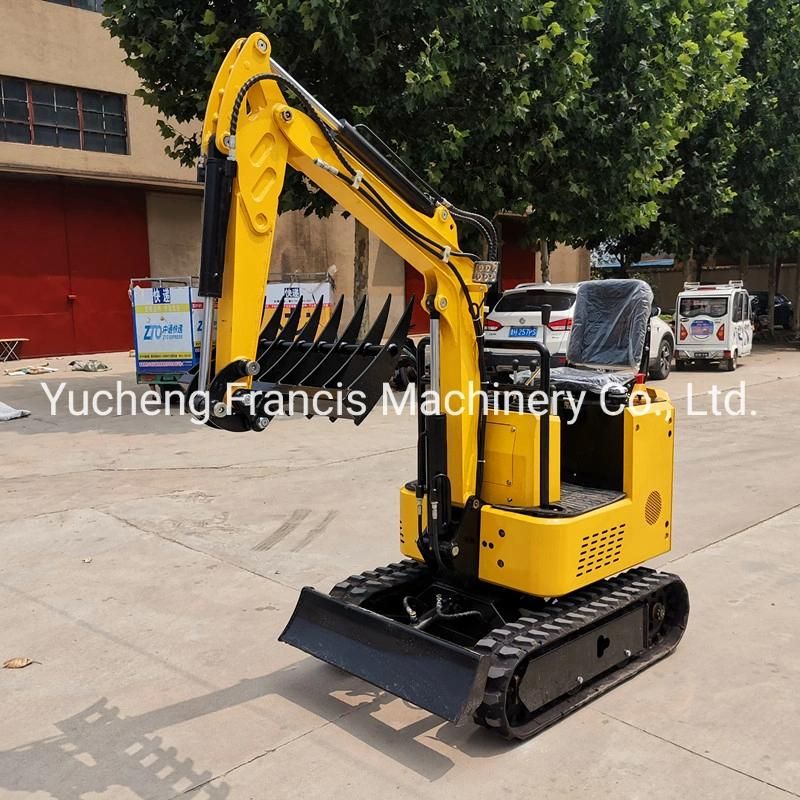China Factory Hydraulic Farm/Garden Crawler Tracked Compact Small Micro Mini Hole Digger Digging Excavator