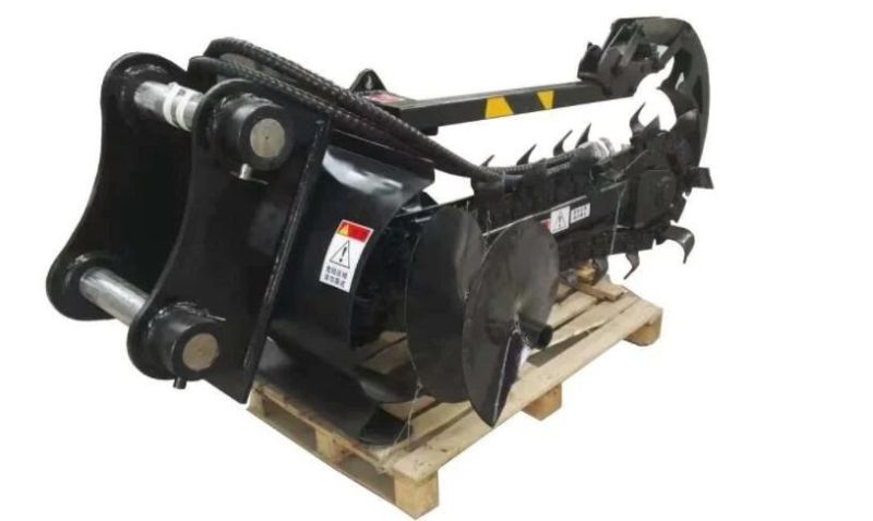 Skid Steer Loader Attachments Disc Ditcher Trencher for Sale