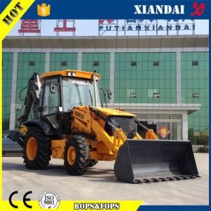 Jcb 3cx Type High Quality Backhoe Loader Excavator with Aguer / Breaker /Fork/4 in 1 Bucket (XD850)