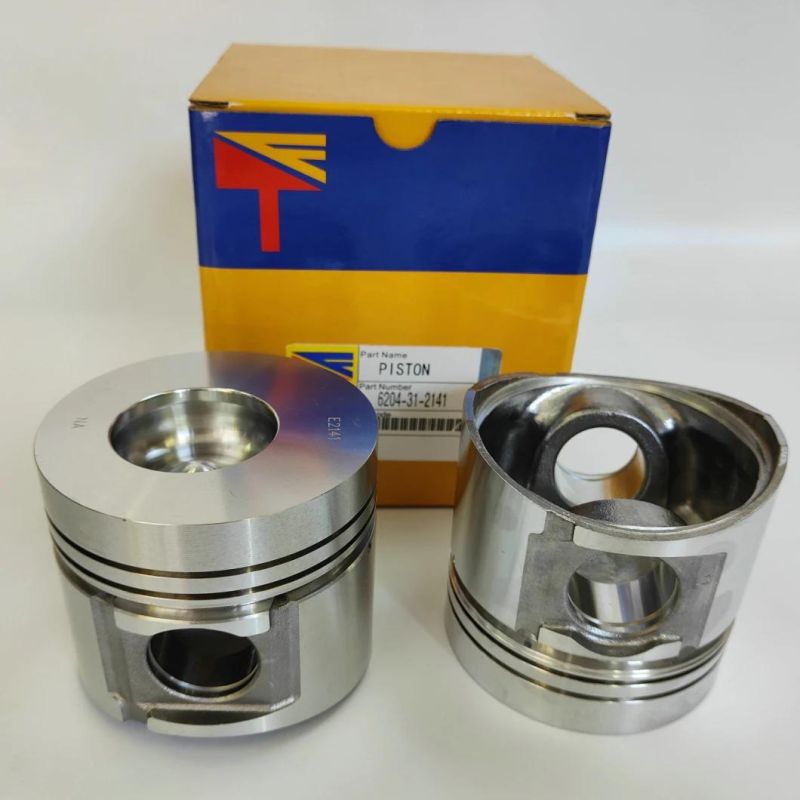 High Quality Diesel Engine Mechanical Parts Piston 6204-31-2141 for Excavator Parts PC60-7 Generator Set