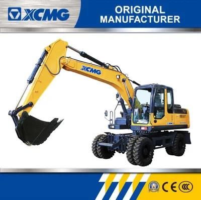 XCMG Xe150wb Wheel Type Excavator 15 Ton Excavator with Wheel Price