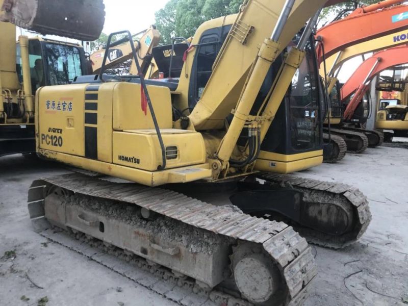 Second Hand Komatsuu PC120-6e Excavators 12tons Used Excavators/Excavator Bulldozer/Usedhydraulic Shovel Excavator