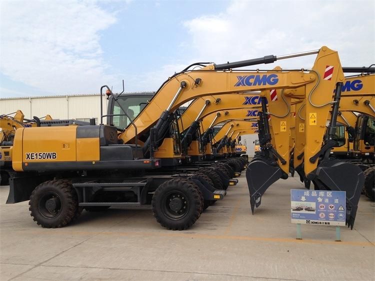 XCMG Xe150W 15ton Wheel Excavator (More Models for Sale)