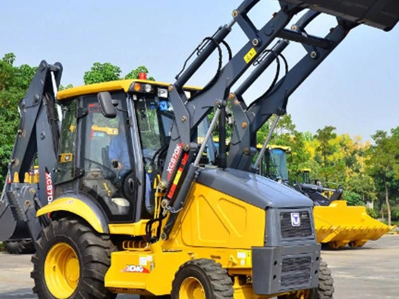 Oriemac Xc870K Mini Small Tractor Articulated Towable Backhoe Loader, Excavator Loader Jcb 3cx/3dx 1cx, Cat 428f, Liugong Backhoe with Factory Cheap Price