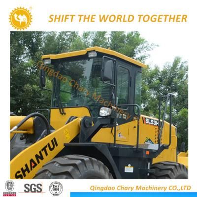 Shantui SL53h Model for Heavy Work / Working Condition Wheel Loader for Sale