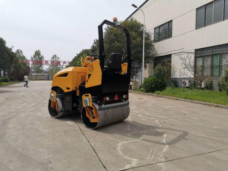 47" 4t Double Drum Diesel Power Fully Hydraulic Vibrating Road Roller