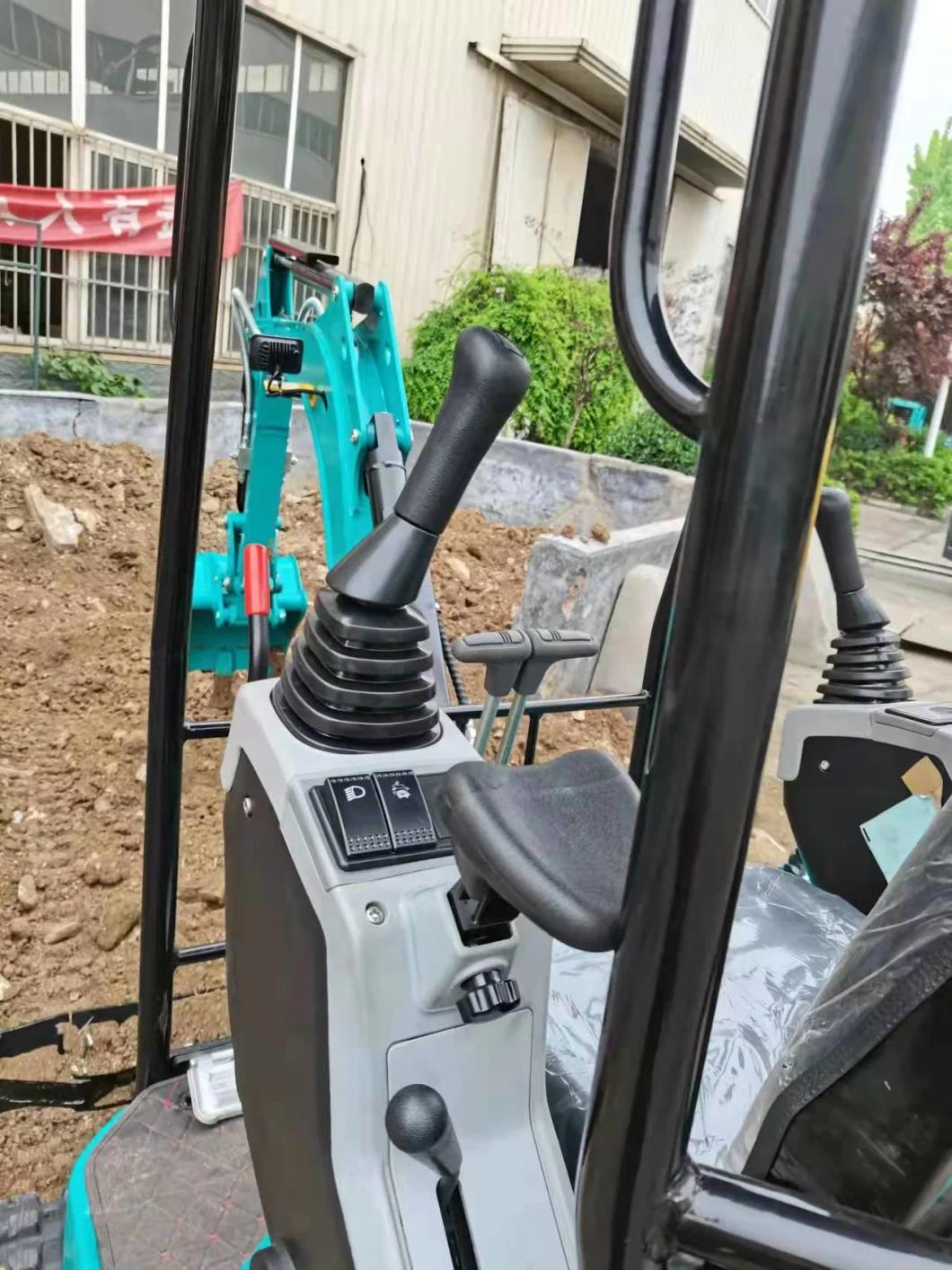 Factory Production of Multi-Functional Hydraulic Crawler Mini-Excavator